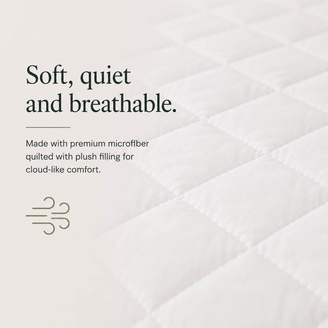 Anko Premium Quilted Mattress Protector – Anti-Bacterial Cotton Top Fitted Mattress Cover | 40cm Deep Wall | Multiple Sizes Available