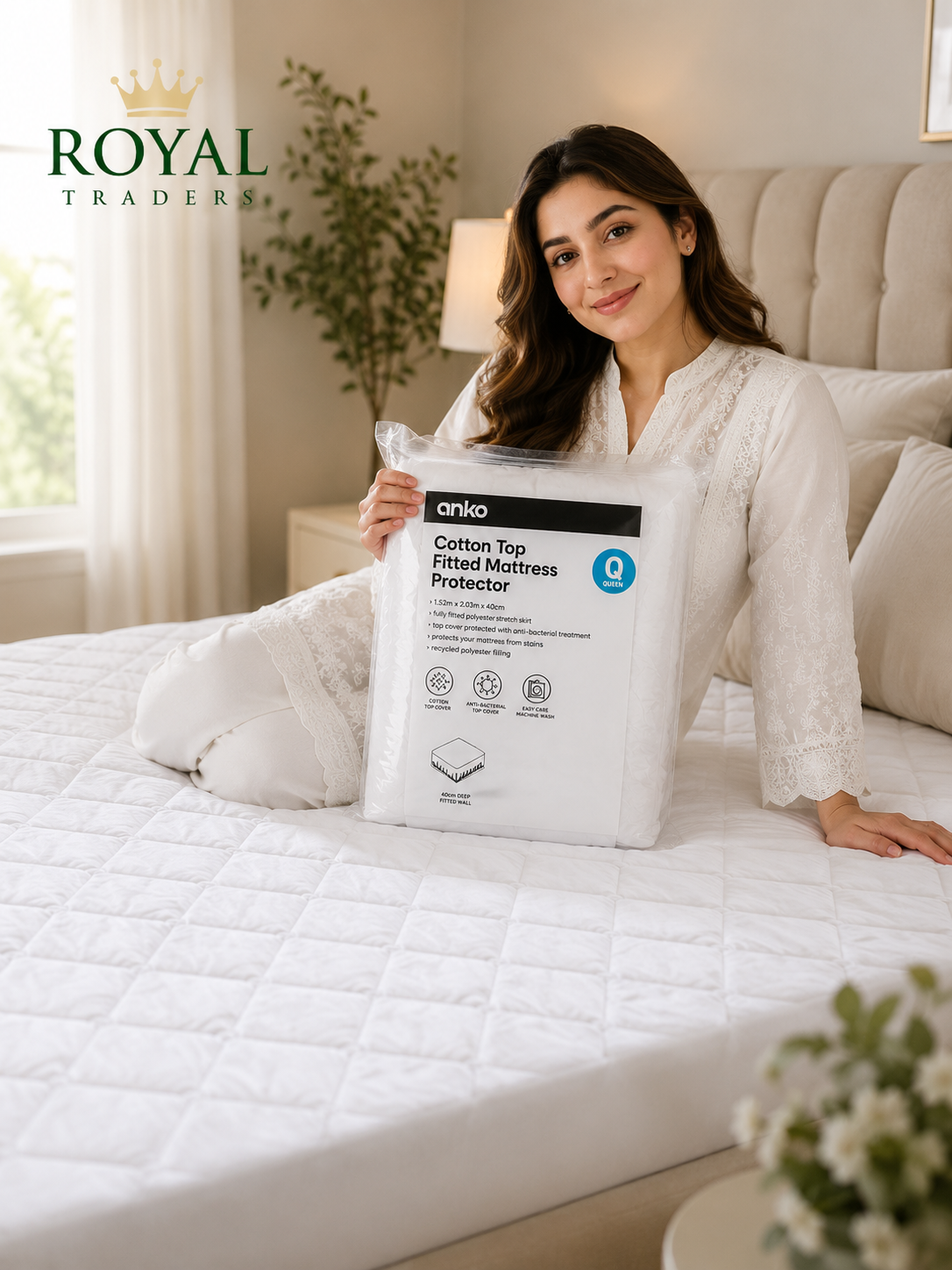 Anko Premium Fitted Mattress Protector